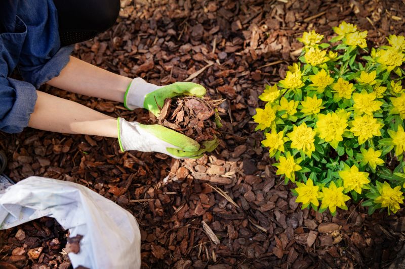 spade mulch